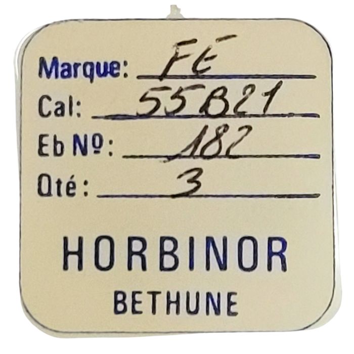 FE 55B21 - 182 barillet avec couvercle (sans arbre) (à l'unité) - Barrel and cover (without arbor) (per unit)