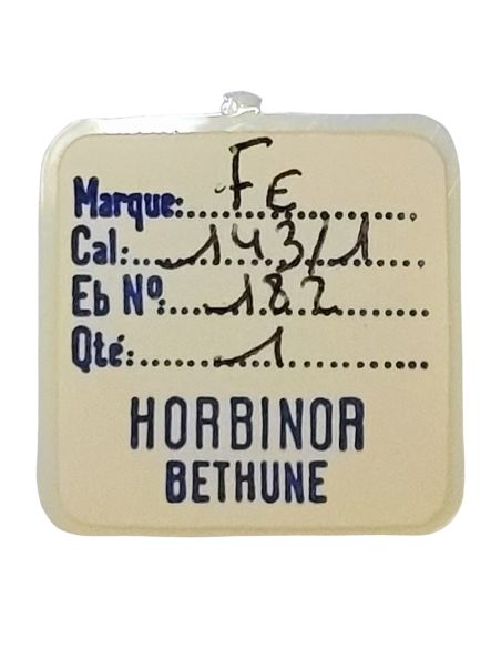 FE 143/1 - 182 barillet avec couvercle (sans arbre) (à l'unité) - Barrel and cover (without arbor) (per unit)