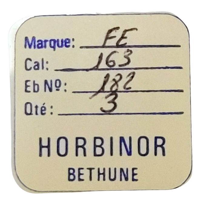 FE 163 - 182 barillet avec couvercle (sans arbre) (à l'unité) - Barrel and cover (without arbor) (per unit)