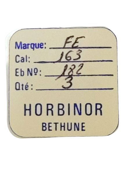 FE 163 - 182 barillet avec couvercle (sans arbre) (à l'unité) - Barrel and cover (without arbor) (per unit)