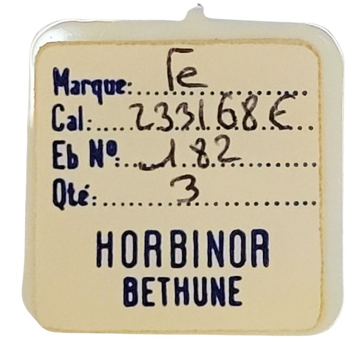 FE 233/68E - 182 barillet avec couvercle (sans arbre) (à l'unité) - Barrel and cover (without arbor) (per unit)