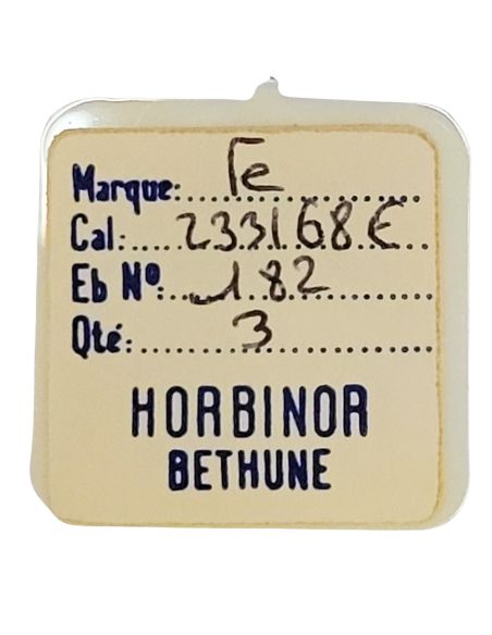 FE 233/68E - 182 barillet avec couvercle (sans arbre) (à l'unité) - Barrel and cover (without arbor) (per unit)