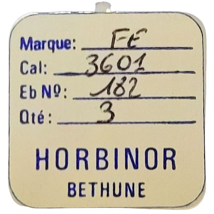 FE 3601 - 182 barillet avec couvercle (sans arbre) (à l'unité) - Barrel and cover (without arbor) (per unit)