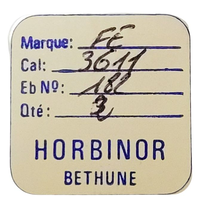 FE 3611 - 182 barillet avec couvercle (sans arbre) (à l'unité) - Barrel and cover (without arbor) (per unit)