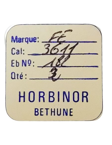 FE 3611 - 182 barillet avec couvercle (sans arbre) (à l'unité) - Barrel and cover (without arbor) (per unit)