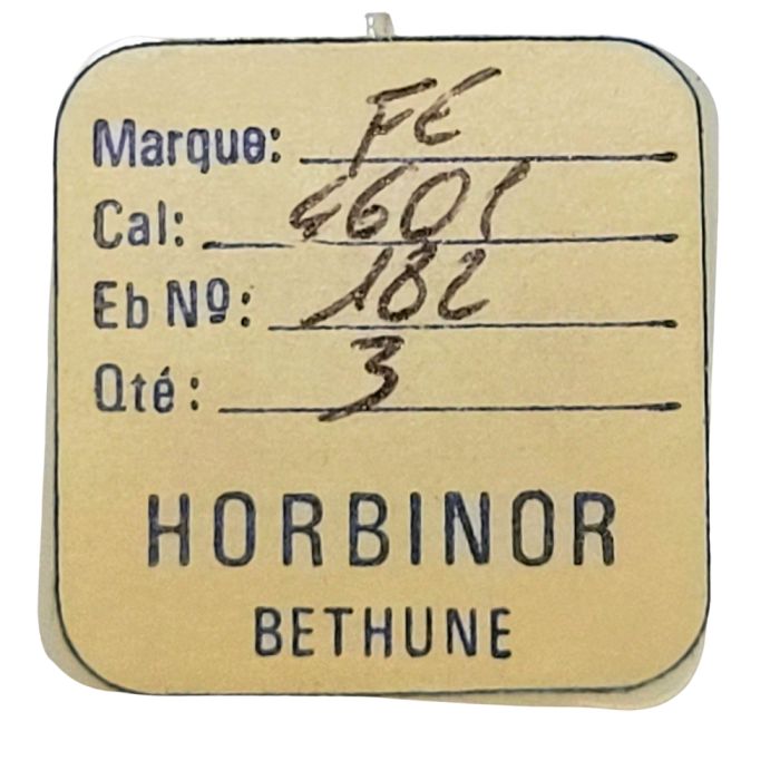 FE 4601 - 182 barillet avec couvercle (sans arbre) (à l'unité) - Barrel and cover (without arbor) (per unit)