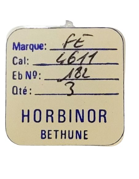 FE 4611 - 182 barillet avec couvercle (sans arbre) (à l'unité) - Barrel and cover (without arbor) (per unit)