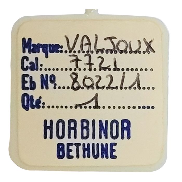 Valjoux 7721 - 8022/1 Coeur de minutes à canon monté (à l'unité) - Minute heart with pipe mounted (per unit)