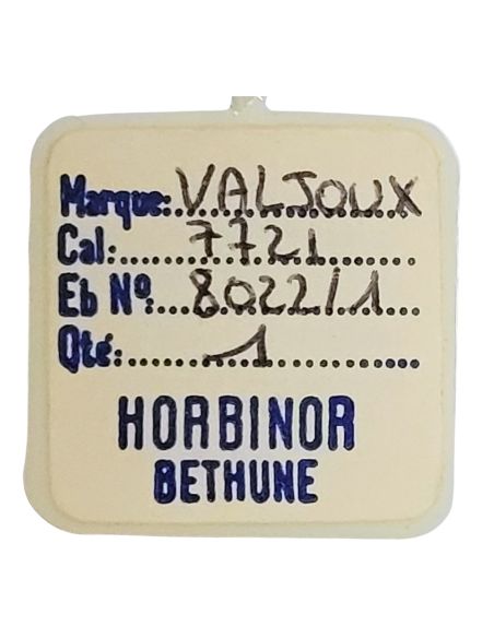 Valjoux 7721 - 8022/1 Coeur de minutes à canon monté (à l'unité) - Minute heart with pipe mounted (per unit)