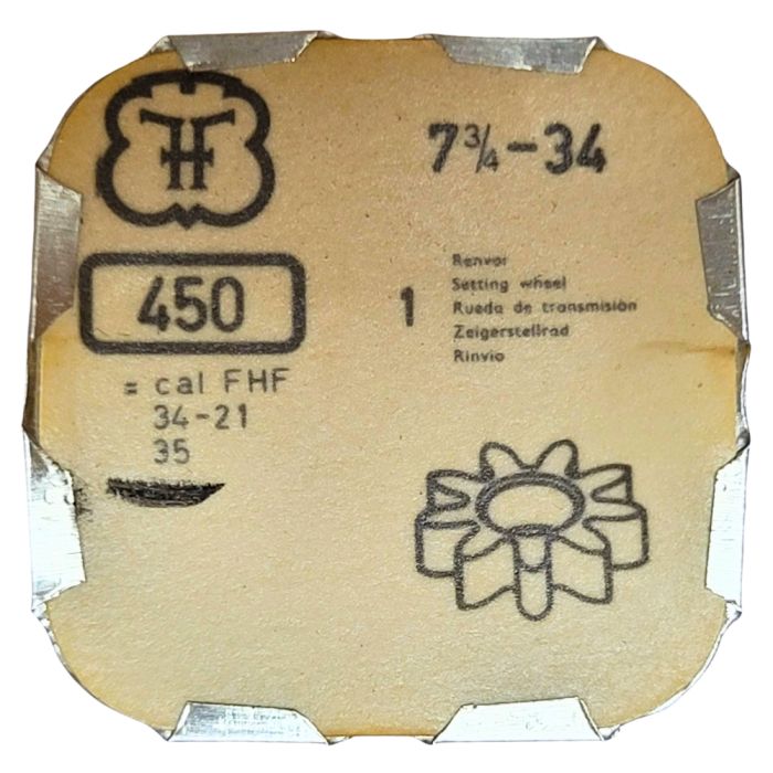 FHF 34 - 450 Renvoi - Setting wheel