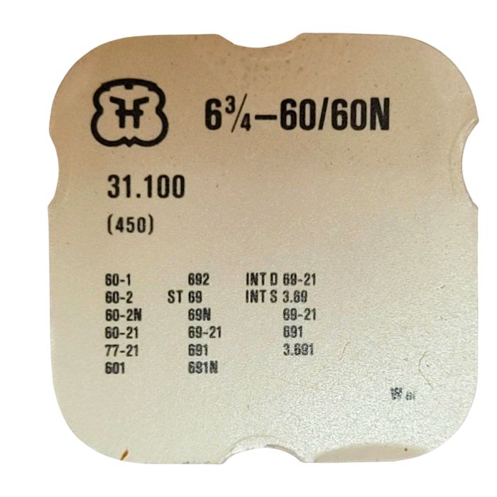 FHF 60/60N - 450 Renvoi - Setting wheel