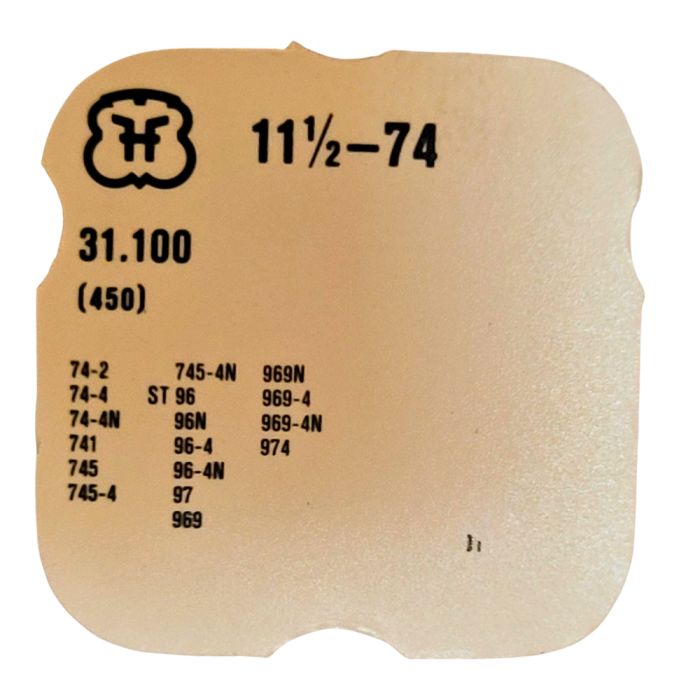 FHF 74 - 450 Renvoi - Setting wheel