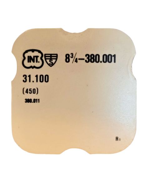 INT 380.001 - 450 Renvoi - Setting wheel