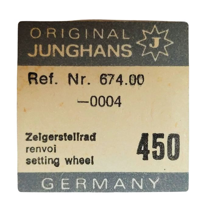 Junghans 674 - 450 Renvoi - Setting wheel