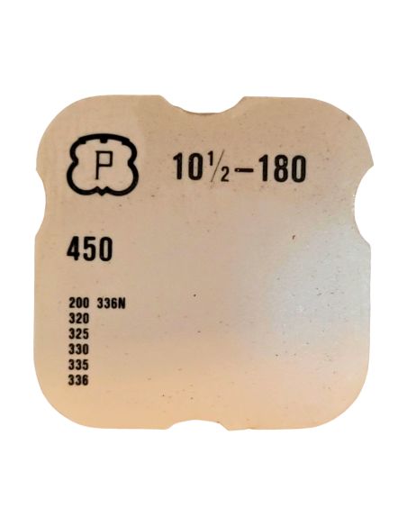 Peseux 180 - 450 Renvoi - Setting wheel