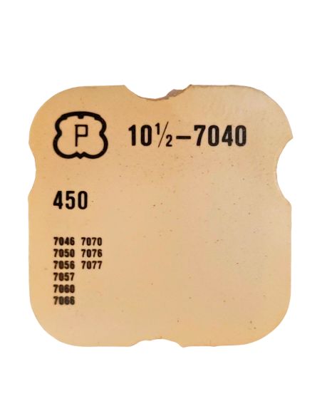 Peseux 7040 - 450 Renvoi - Setting wheel