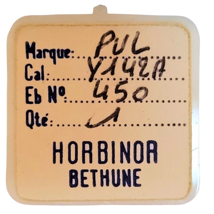 Pulsar Y142A - 450 Renvoi - Setting wheel