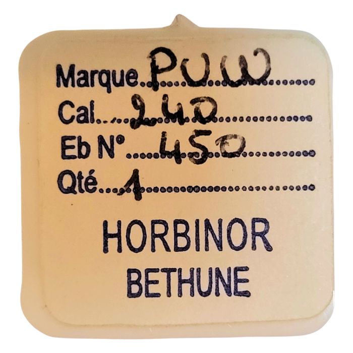 PUW 240 - 450 Renvoi - Setting wheel