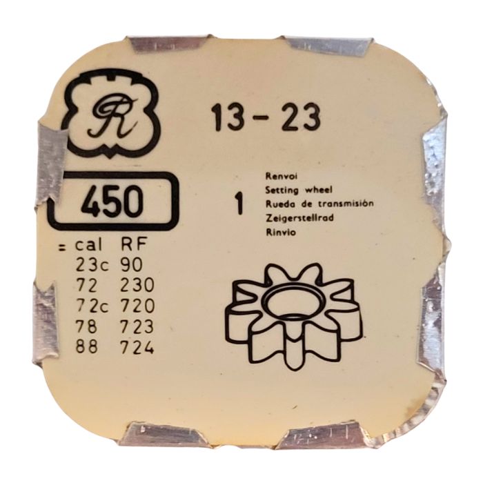 Valjoux 23 - 450 Renvoi - Setting wheel
