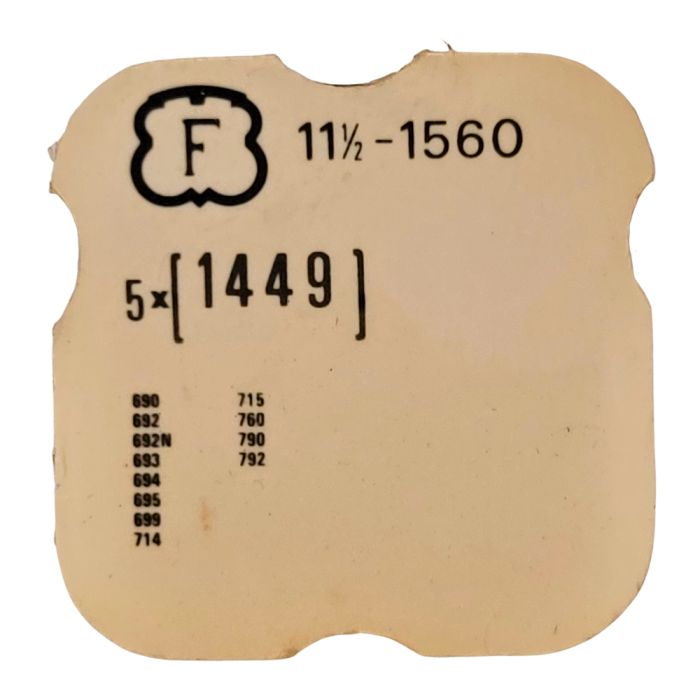 Felsa 1560 - 1449 Ressort du cliquet d'impulsion ou d'armage - Impulse or Tension click spring