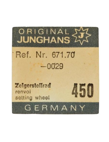 Junghans 671.7 - 450 Renvoi - Setting wheel