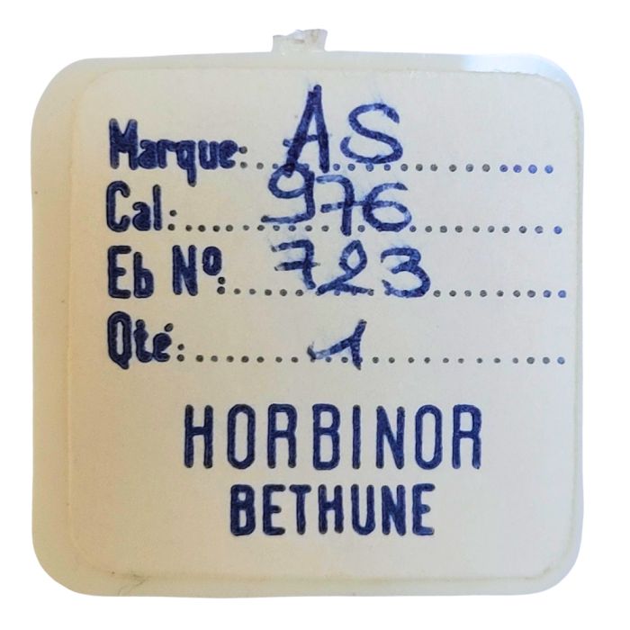 AS 976 - 723 Axe de balancier - balance staff, pivoted