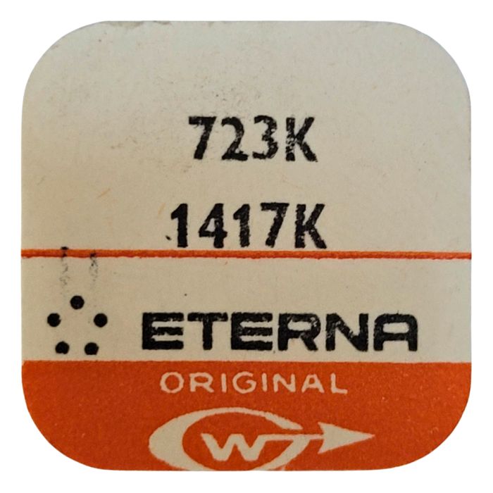 Eterna 1417K - 723 Axe de balancier - balance staff, pivoted