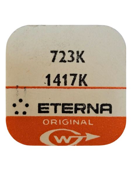 Eterna 1417K - 723 Axe de balancier - balance staff, pivoted