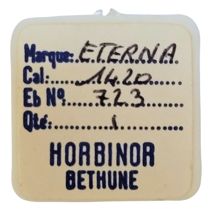 Eterna 1420 - 723 Axe de balancier - balance staff, pivoted