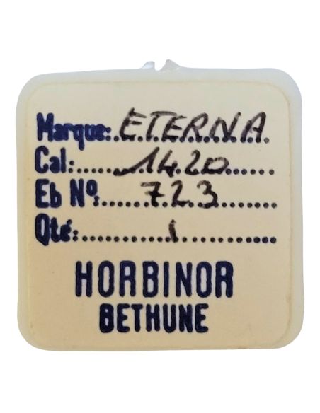 Eterna 1420 - 723 Axe de balancier - balance staff, pivoted