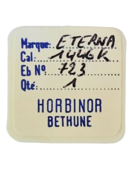 Eterna 1446K - 723 Axe de balancier - balance staff, pivoted