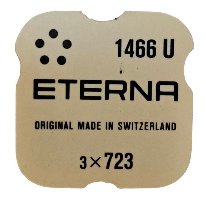 Eterna 1466U - 723 Axe de balancier - balance staff, pivoted