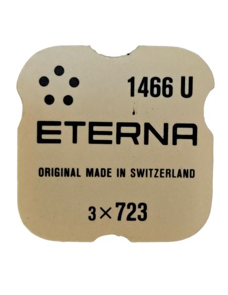 Eterna 1466U - 723 Axe de balancier - balance staff, pivoted