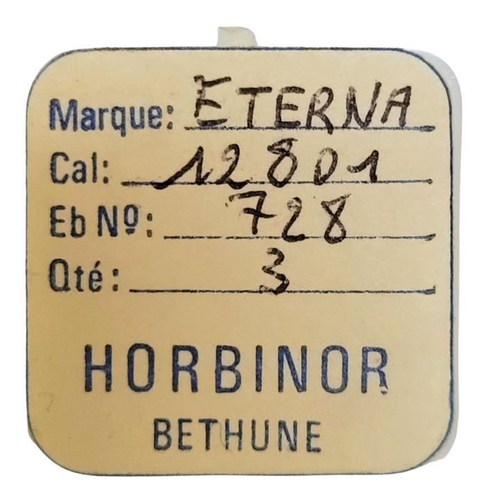 Eterna 12801 - 723 Axe de balancier - balance staff, pivoted