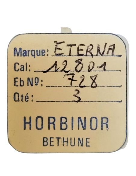 Eterna 12801 - 723 Axe de balancier - balance staff, pivoted