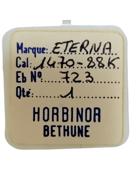 Eterna 1470-88K - 723 Axe de balancier - balance staff, pivoted