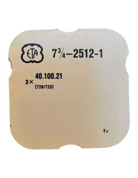 ETA 2512-1 - 723 Axe de balancier - balance staff, pivoted