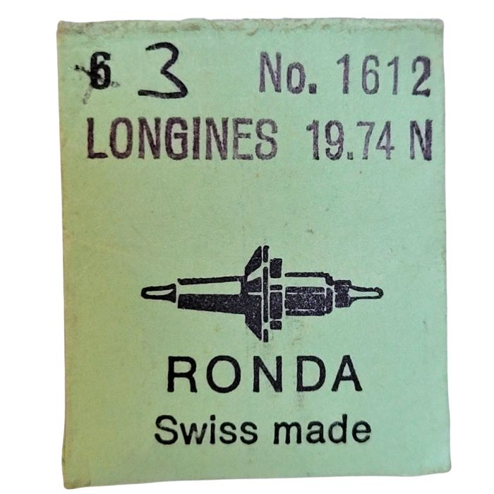 Longines 19.74 - 723 Axe de balancier - balance staff, pivoted