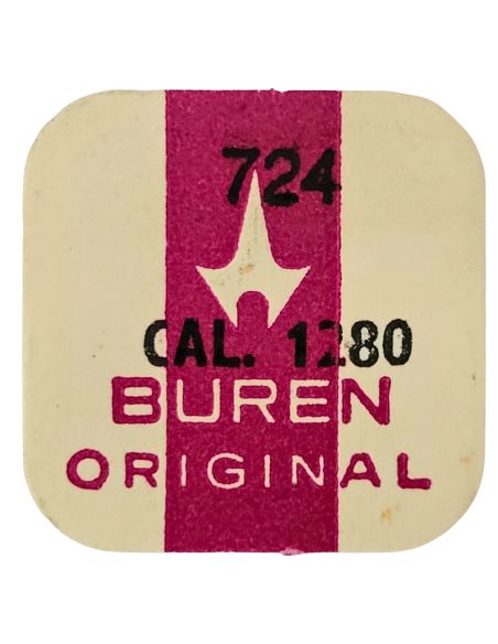 Buren 1280 - 724 Axe de balancier "Incabloc" - "Incabloc" balance staff, pivoted