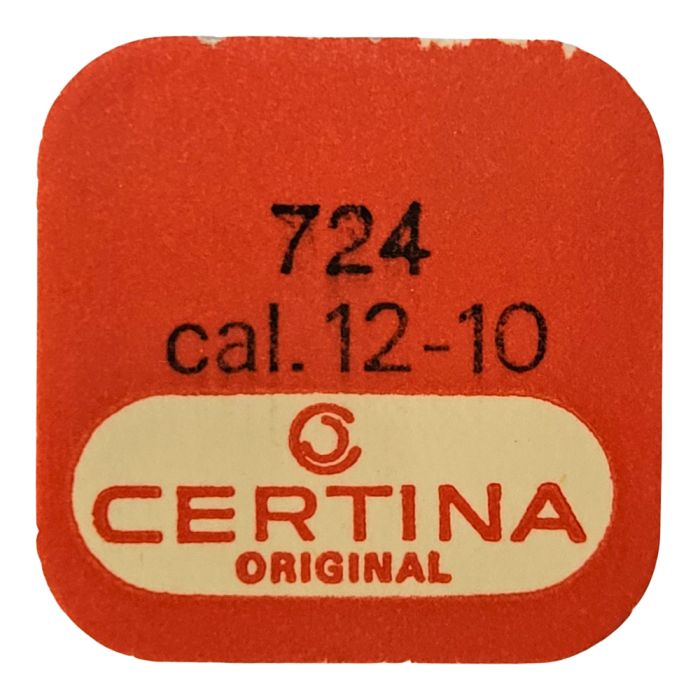Certina 12-10 - 724 Axe de balancier Incabloc - Incabloc balance staff, pivoted