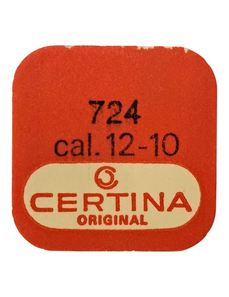 Certina 12-10 - 724 Axe de balancier Incabloc - Incabloc balance staff, pivoted