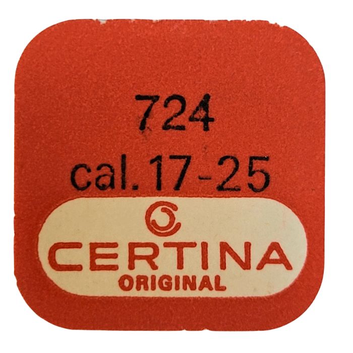 Certina 17-25 - 724 Axe de balancier Incabloc - Incabloc balance staff, pivoted
