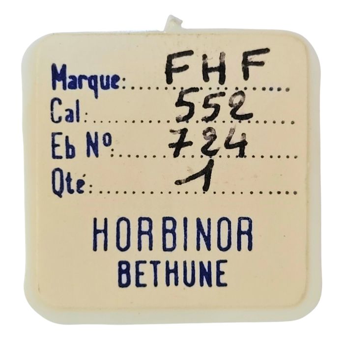 FHF 552 - 724 Axe de balancier "Incabloc" - "Incabloc" balance staff, pivoted