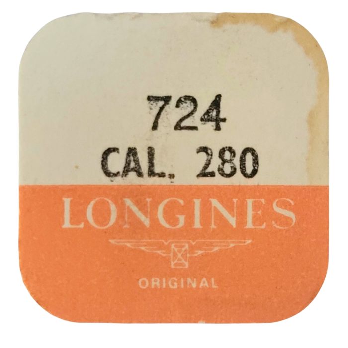 Longines 280 - 724 Axe de balancier "Incabloc" - "Incabloc" balance staff, pivoted