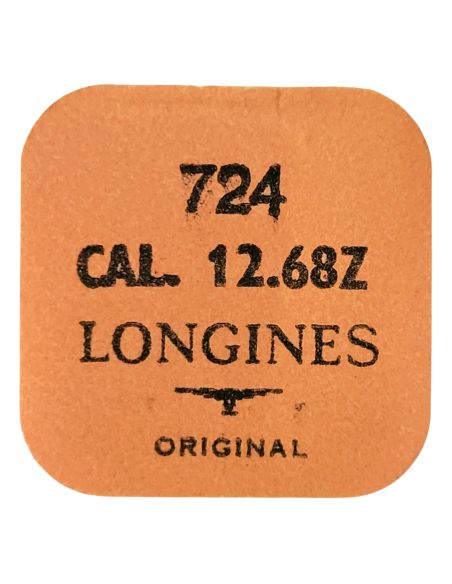 Longines 12.68Z - 724 Axe de balancier "Incabloc" - "Incabloc" balance staff, pivoted