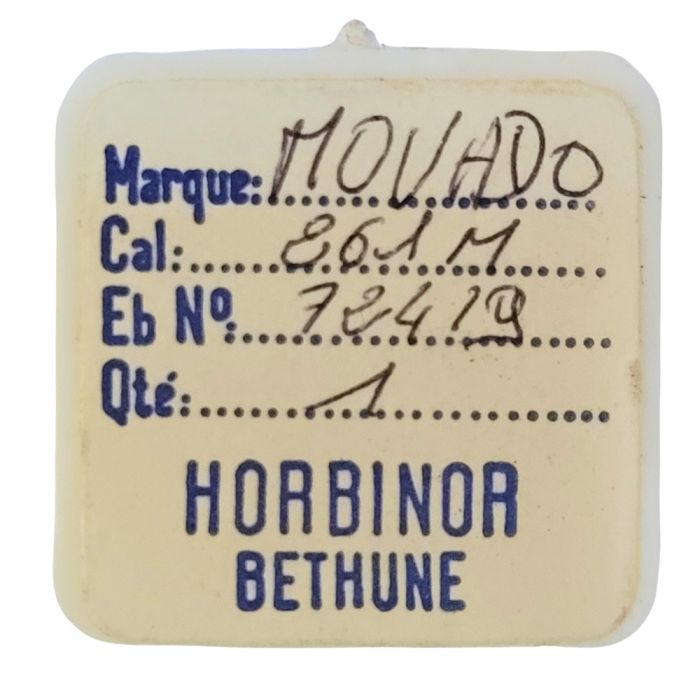 Movado 261M - 724 Axe de balancier Incabloc - Incabloc balance staff, pivoted