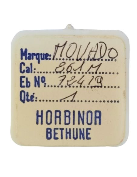 Movado 261M - 724 Axe de balancier Incabloc - Incabloc balance staff, pivoted