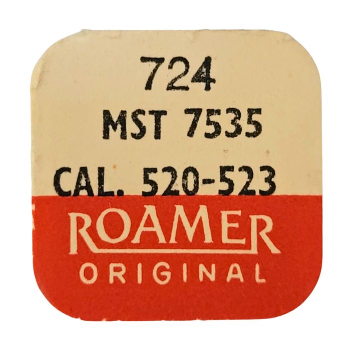 Roamer 520-523 - 724 Axe de balancier Incabloc - Incabloc balance staff, pivoted