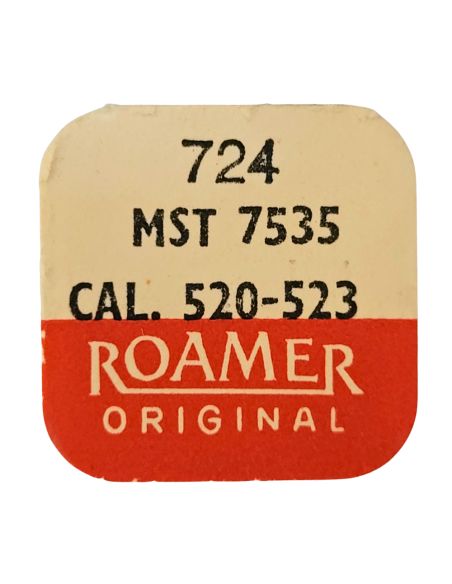 Roamer 520-523 - 724 Axe de balancier Incabloc - Incabloc balance staff, pivoted