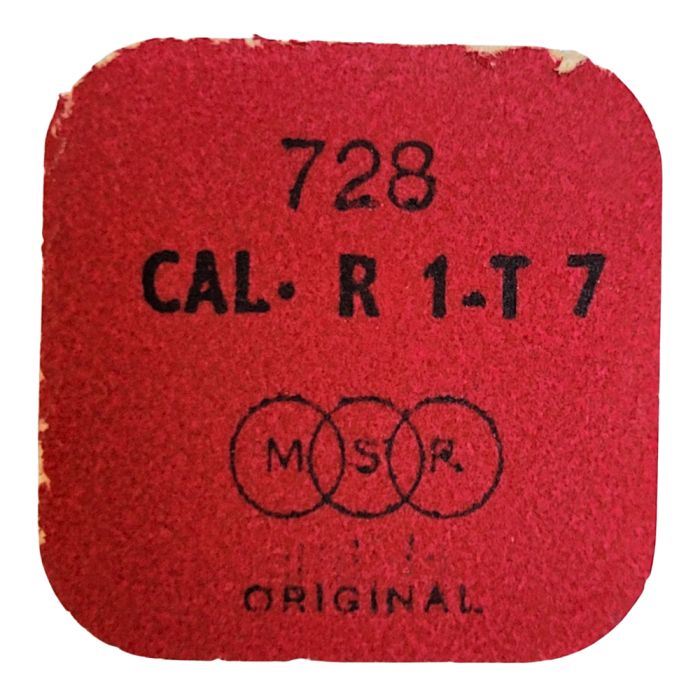 MSR R1-T7 - 728 Axe de balancier pour dispositif amortisseur - Balance staff for shock-protecting device